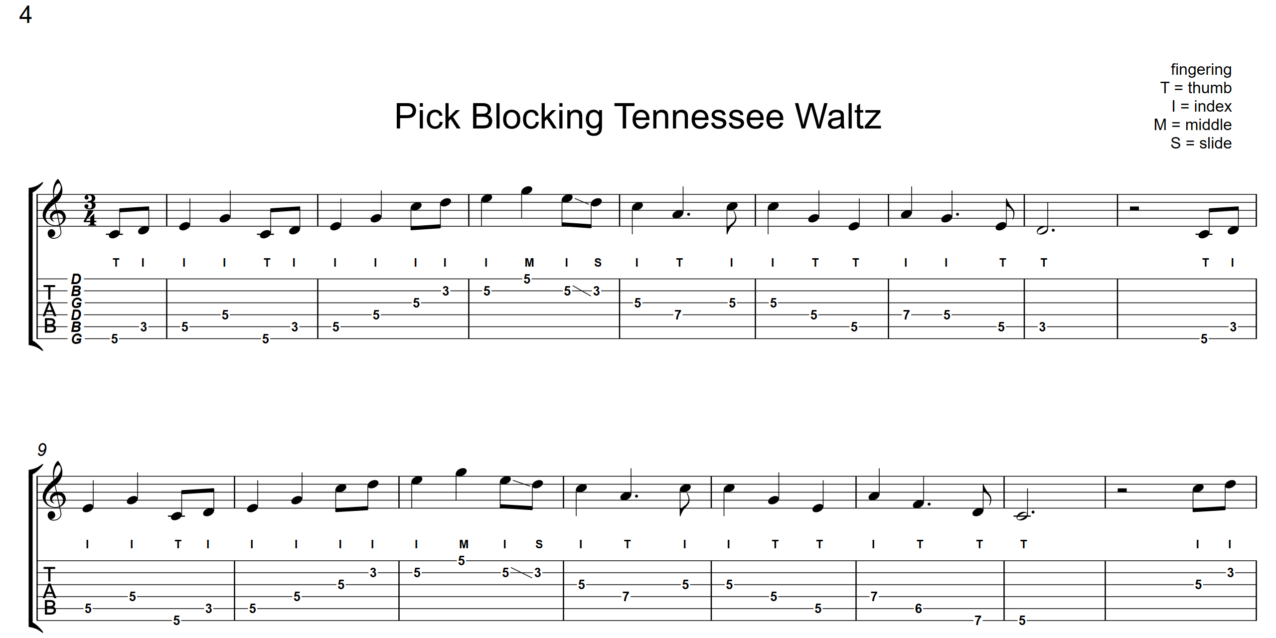 Pick Blocking From Scratch  TAB - Page 4 - Landscape
